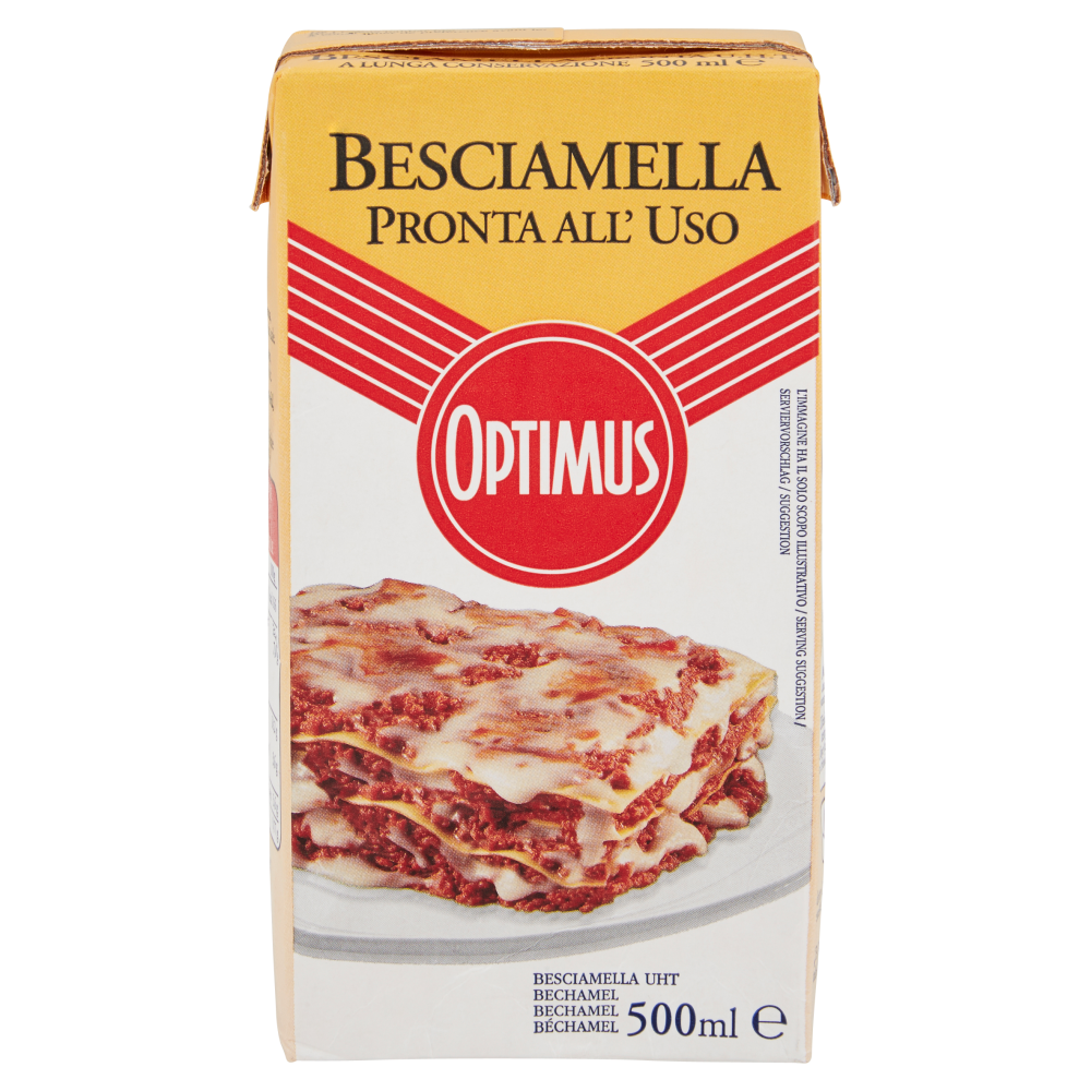 Optimus Besciamella pronta all'uso 500 ml
