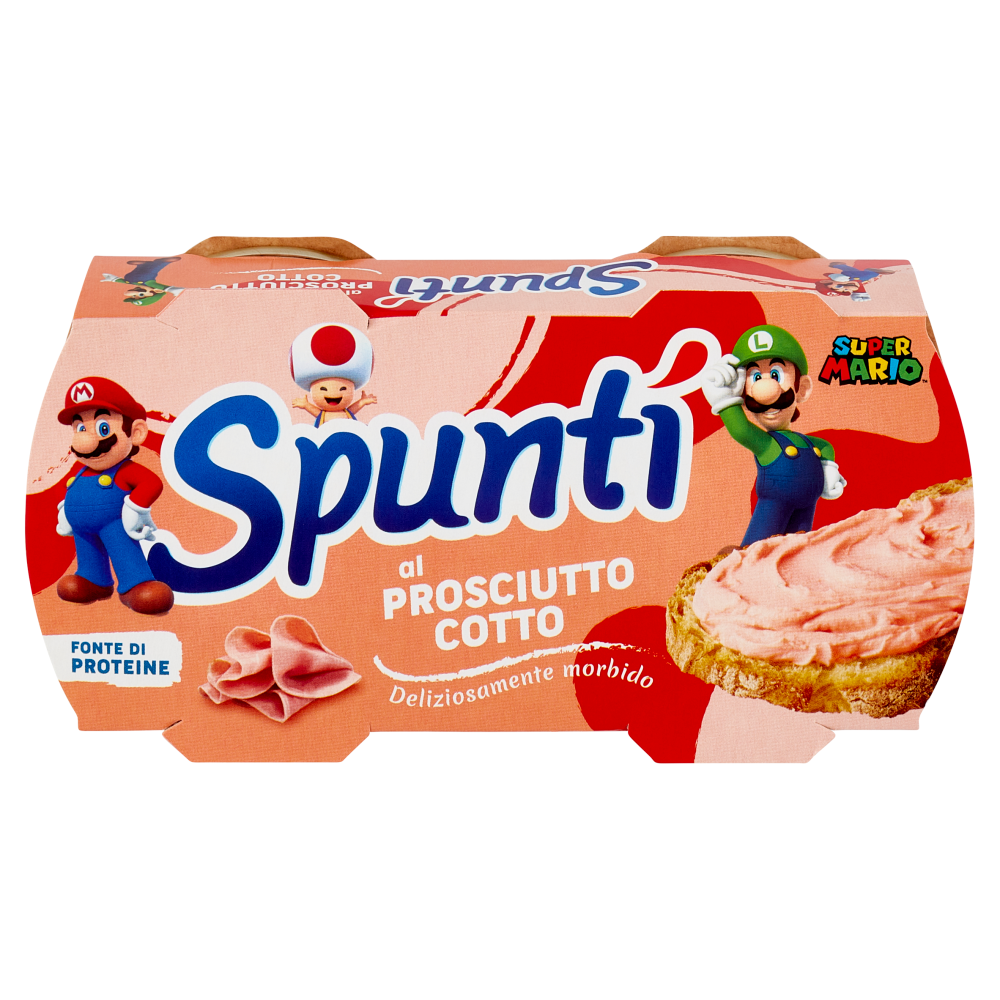Spunt&igrave; al Prosciutto Cotto 2 x 84 g