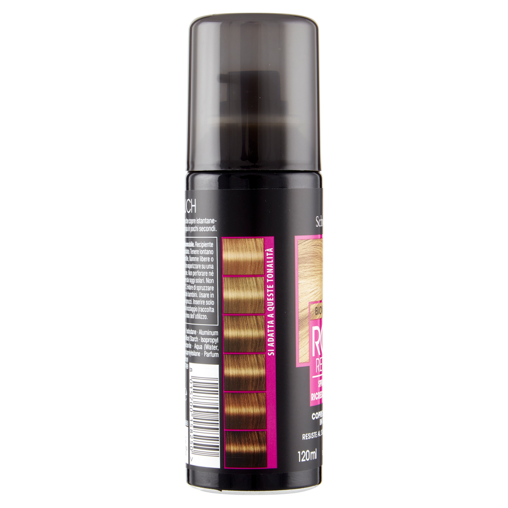 Schwarzkopf Root Retouch Spray Ritocco Ricrescita Immediato Biondo Scuro 120 ml