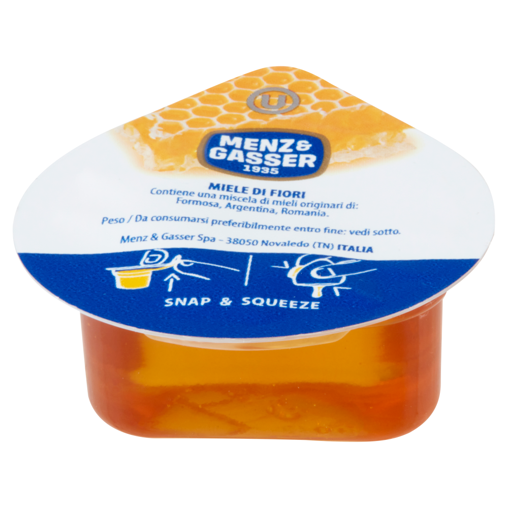 Menz & Gasser Snap & Squeeze Miele di Fiori 100 x 20 g