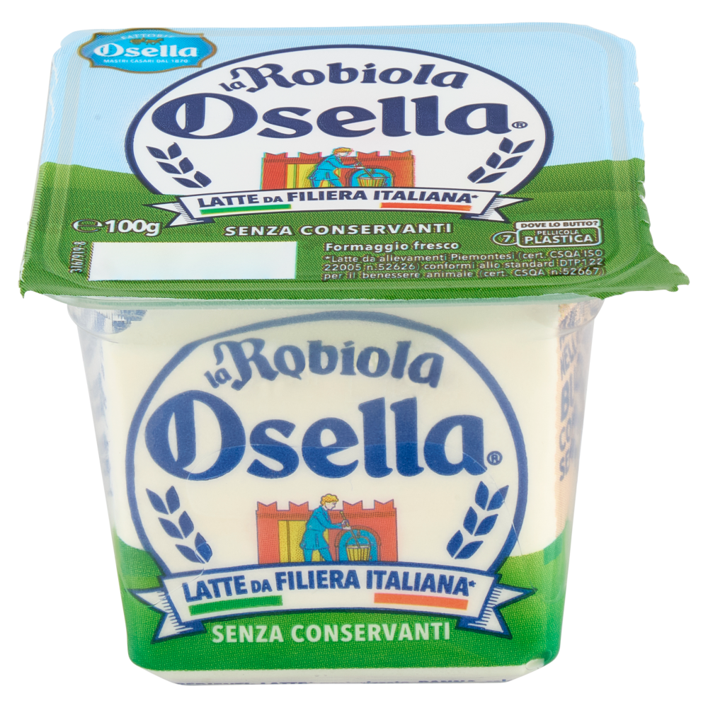 Fattorie Osella la Robiola Osella formaggio fresco 100 g