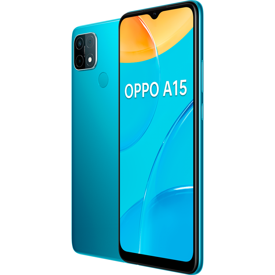 TIM Oppo A15 16,6 cm (6.52") Doppia SIM ColorOS 7.2 4G 3 GB 32 GB 4230 mAh Blu