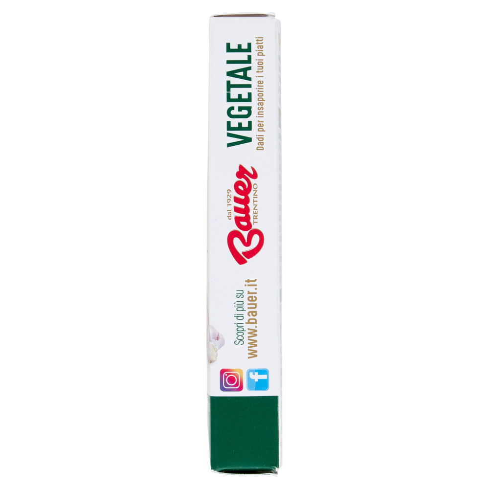 Bauer Vegetale Dadi per insaporire i tuoi piatti 8 x 10 g