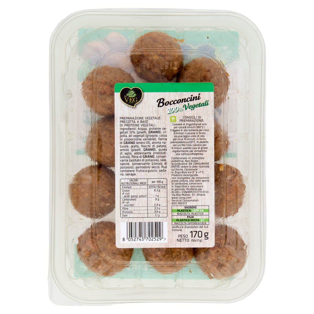 io VEG Bocconcini 10 x 17 g