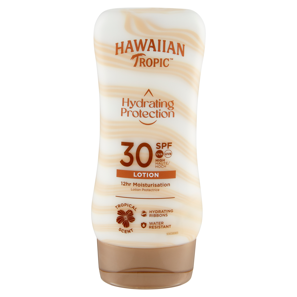 Hawaiian Tropic Hydrating Protection Lotion SPF 30 High 180 mL