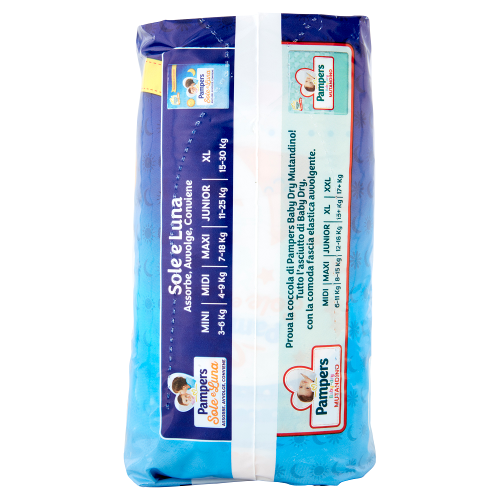 Pampers Sole e Luna 4 Maxi 17 pz