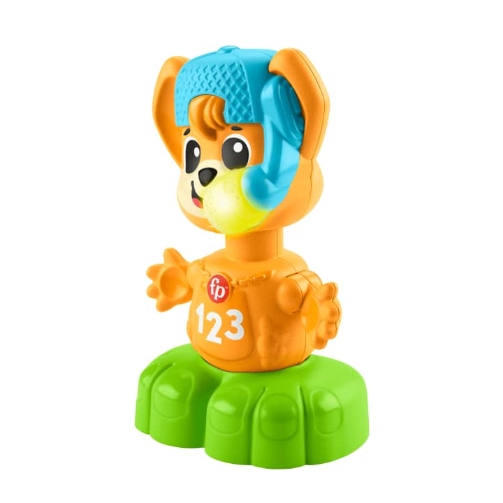 Fisher-Price Link Squad Animal Band Rino Il Volpino Impariamo Gli Opposti, Giocattolo Per L'Apprendimento Per Neonati Con Musica E Luci, Versione Italiana
