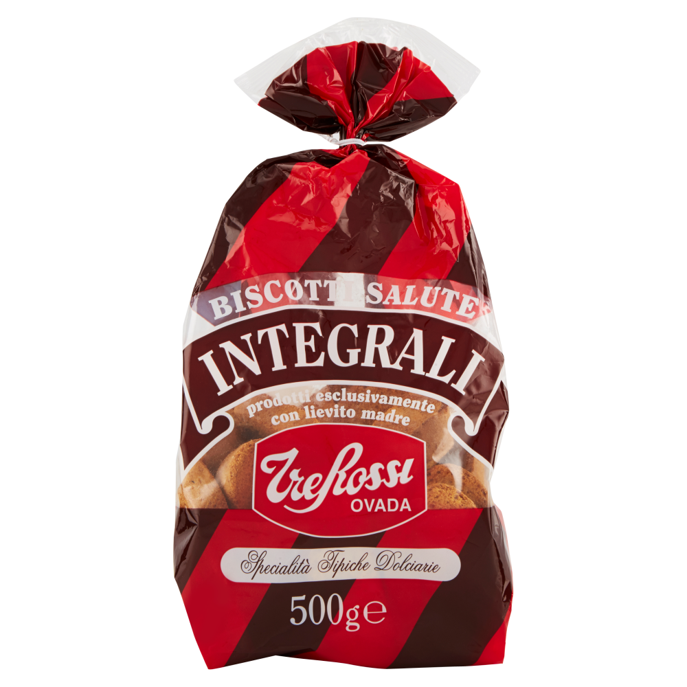 TreRossi Biscotti Salute Integrali 500 g