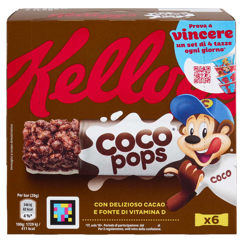 Kellogg's Coco pops 6 x 20 g