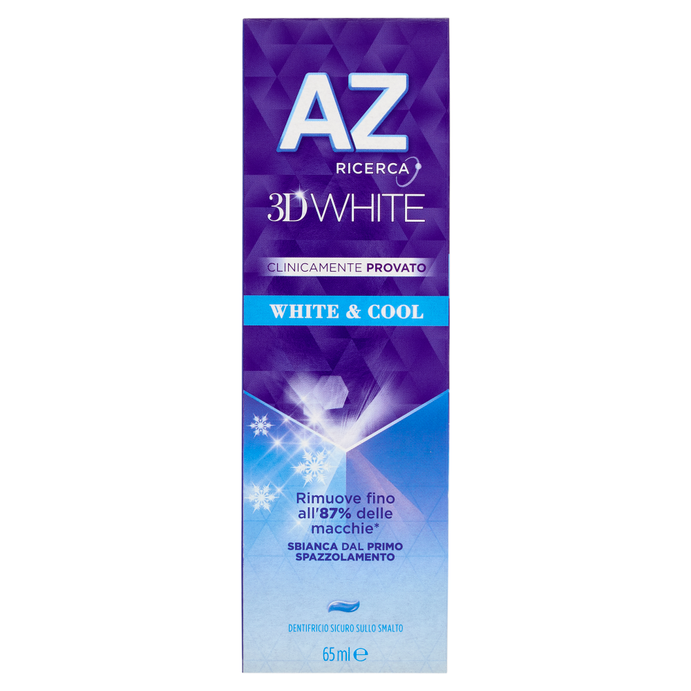 AZ Ricerca Dentifricio 3D White White & Cool 65 ml