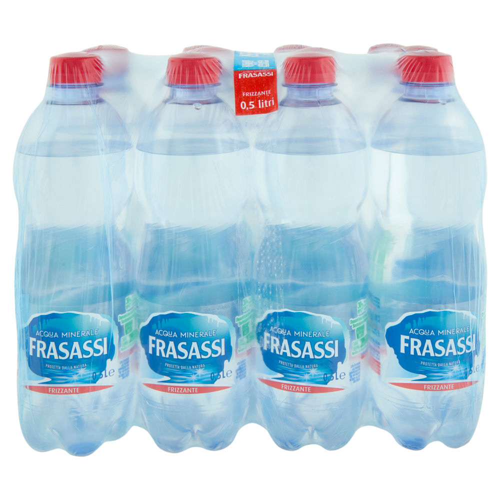 Frasassi Acqua Minerale Frizzante 12 x 0,5 L