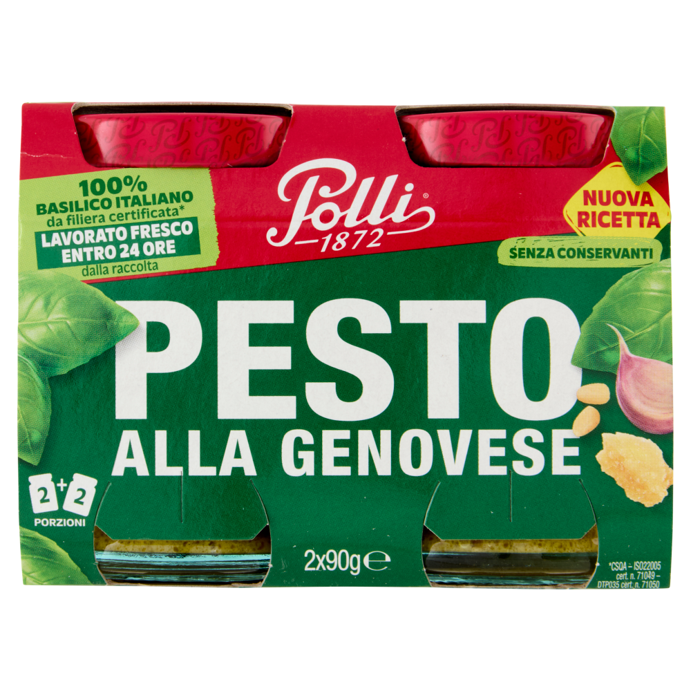 Polli Pesto alla Genovese 2 x 90 g
