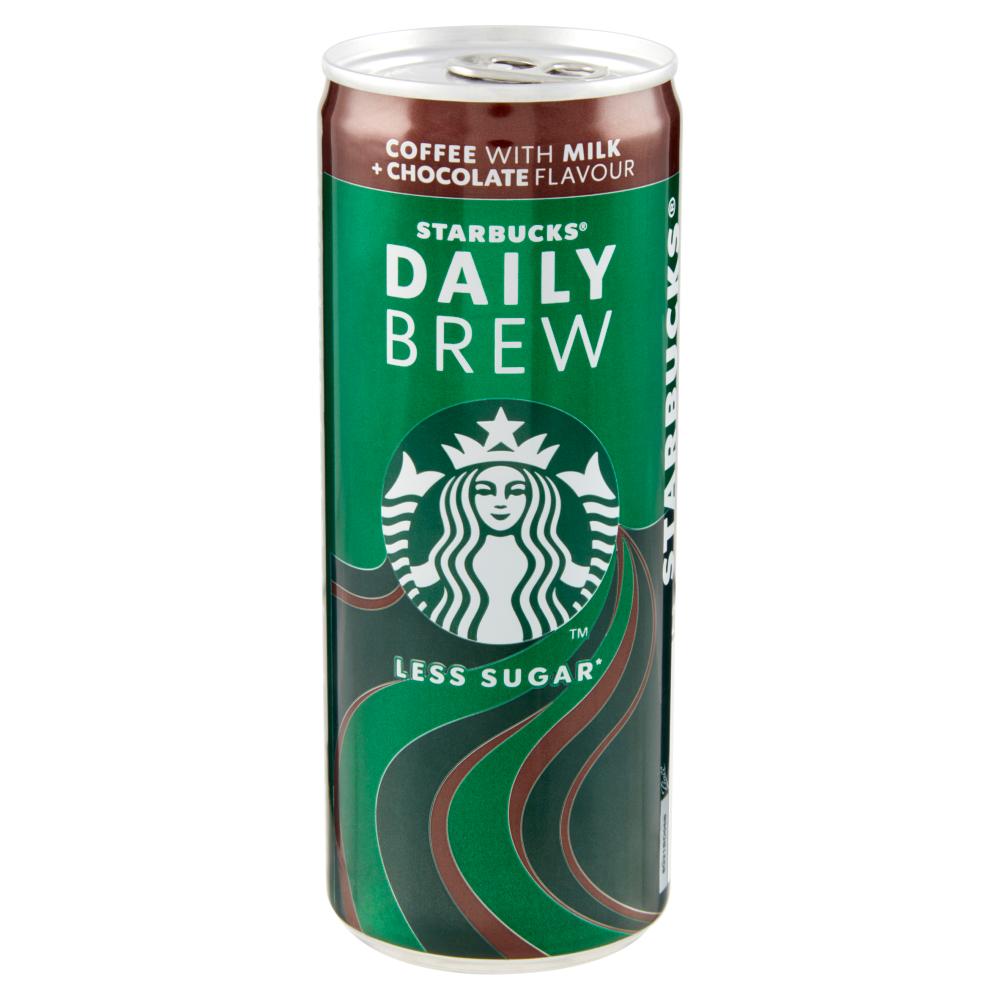 Starbucks Daily Brew Coffee whith Milk + Chocolate Flavour 250 ml