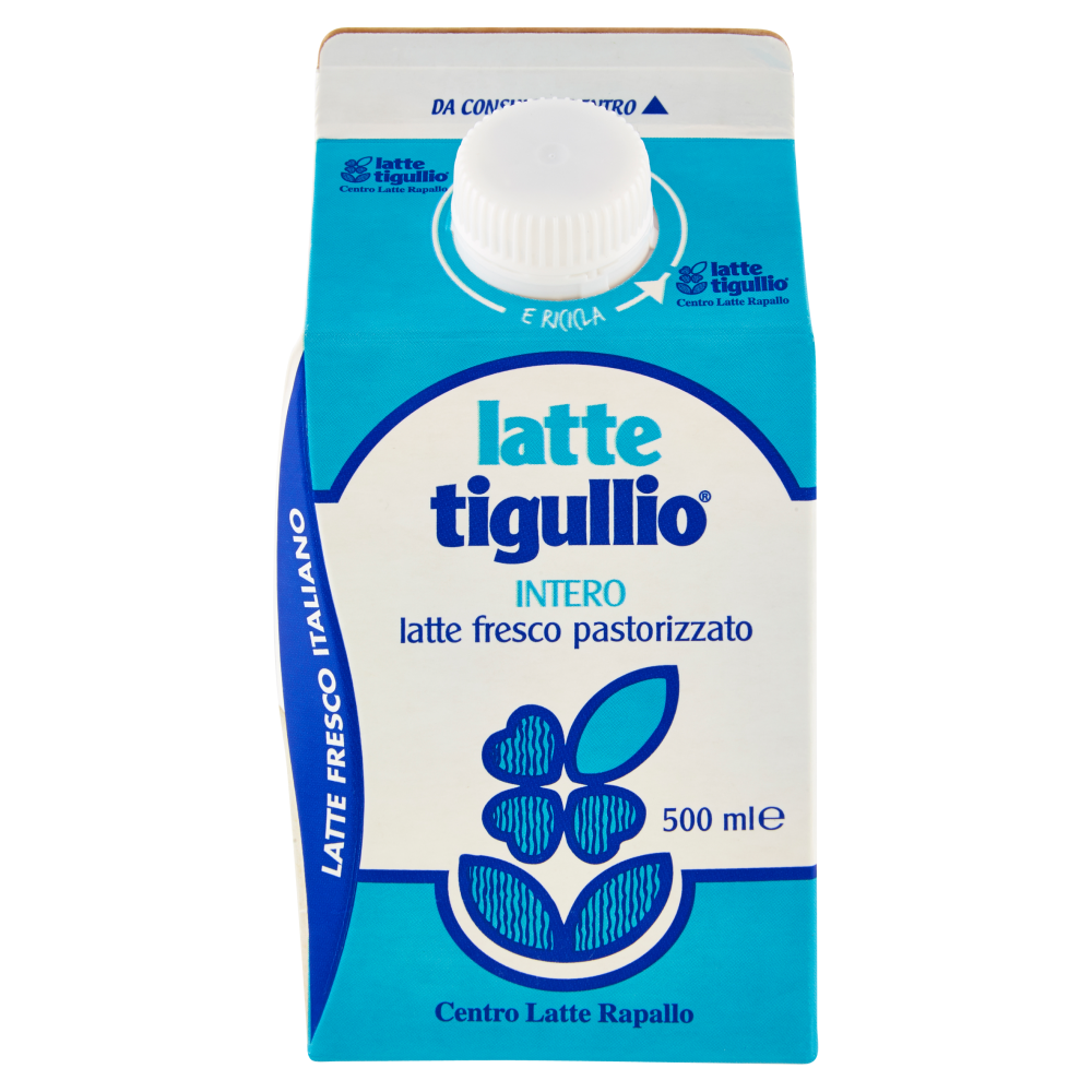 latte tigullio latte fresco pastorizzato Intero 500 ml
