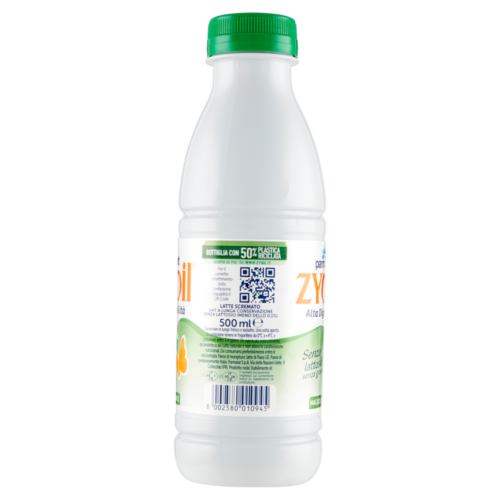 Zymil Alta Digeribilità Senza lattosio Magro Digeribile 500 ml