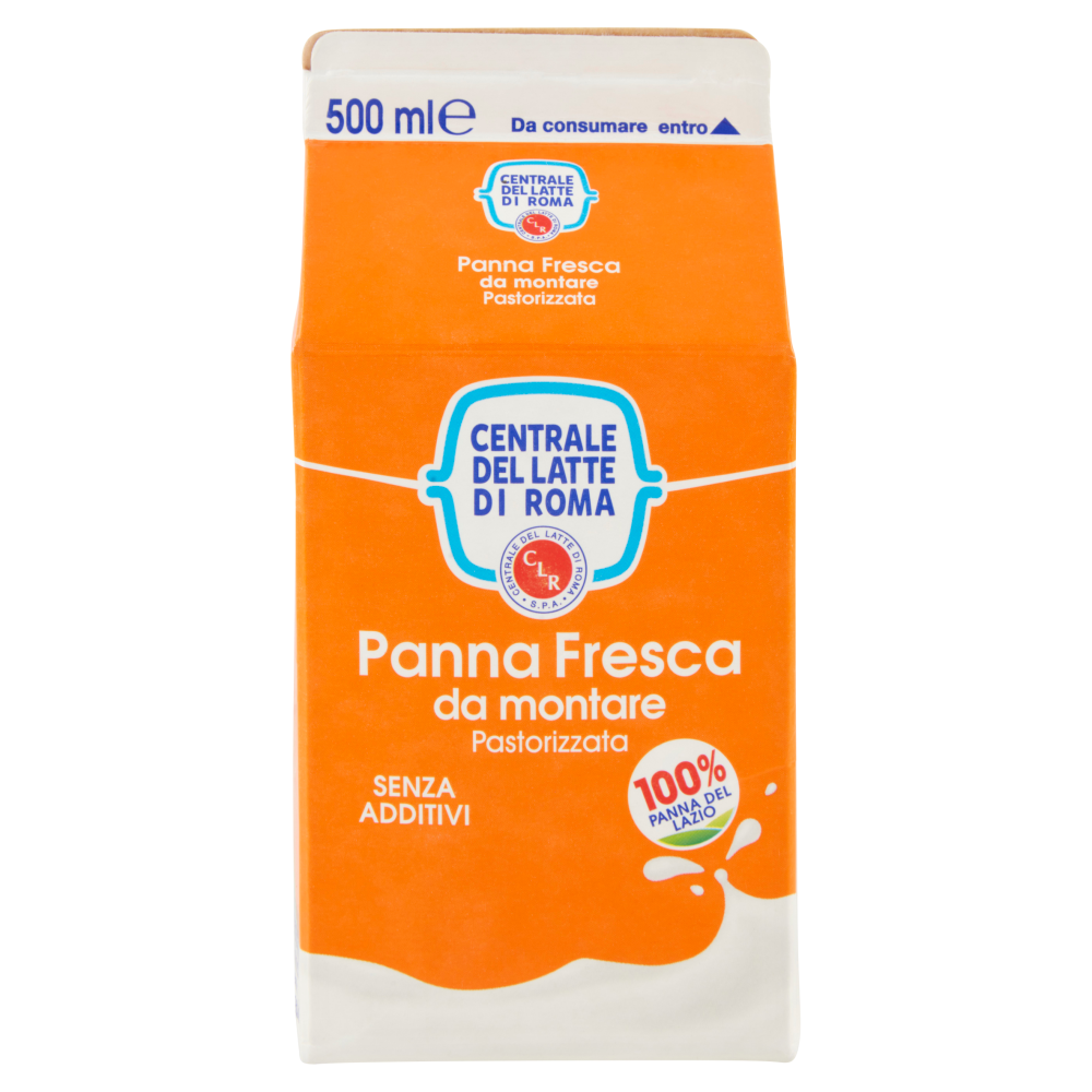 Centrale del Latte di Roma Panna Fresca da montare Pastorizzata 500 ml