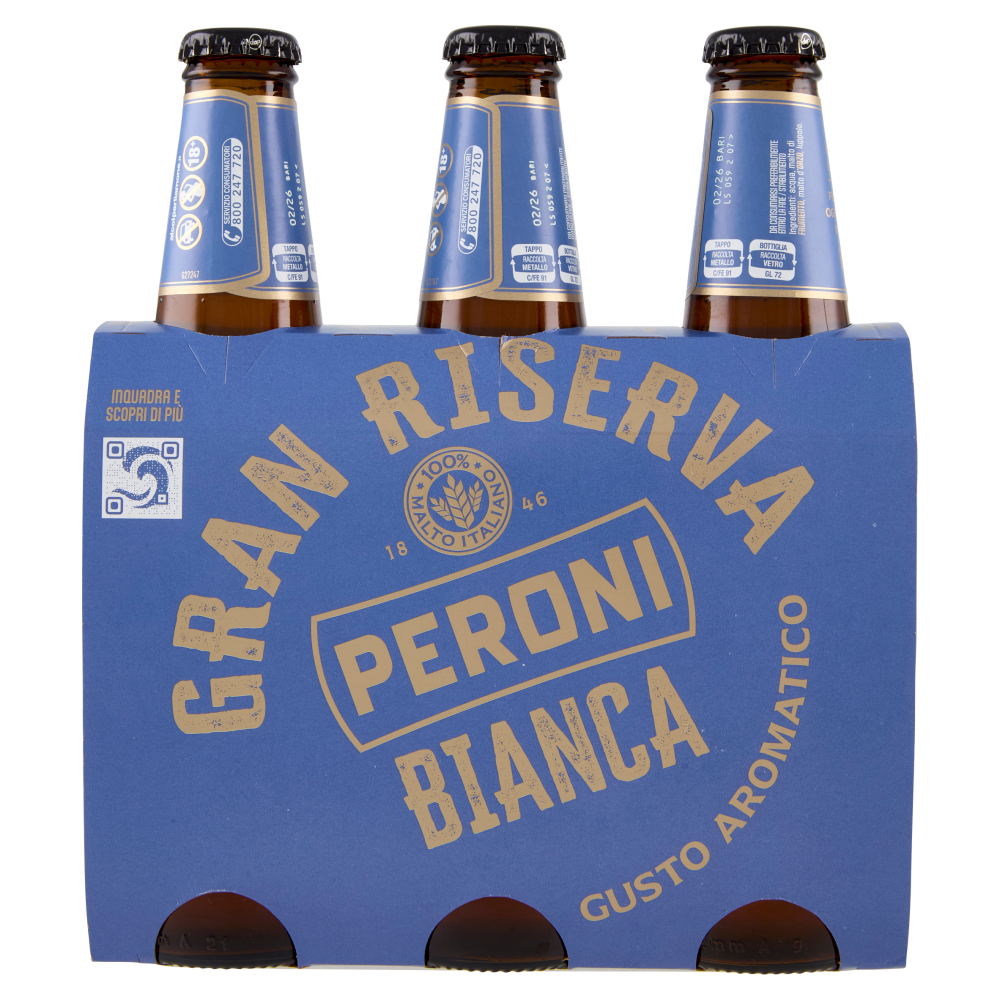 Peroni Gran Riserva Bianca Birra 3 x 33 cl