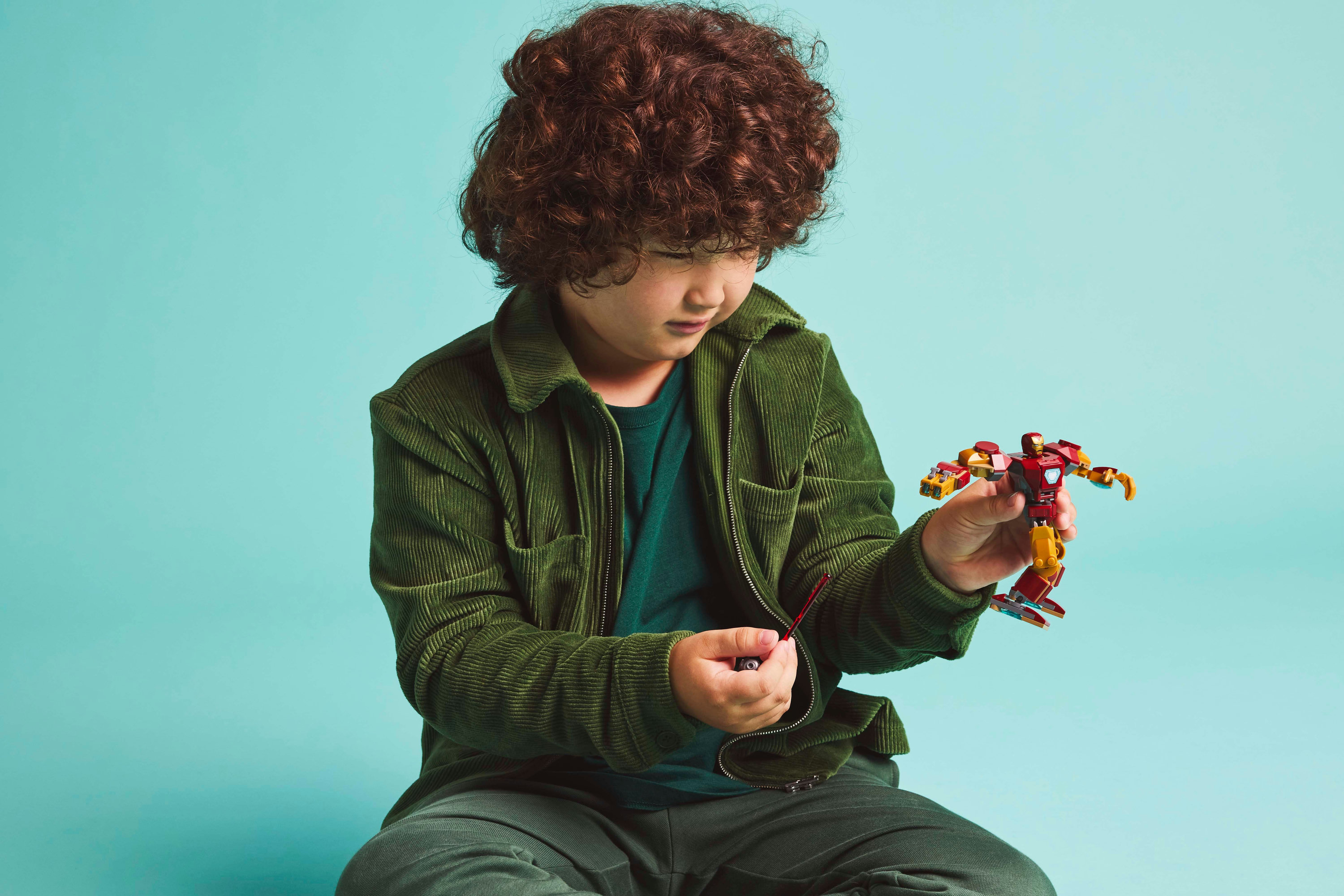 LEGO Mech di Iron Man contro Ultron