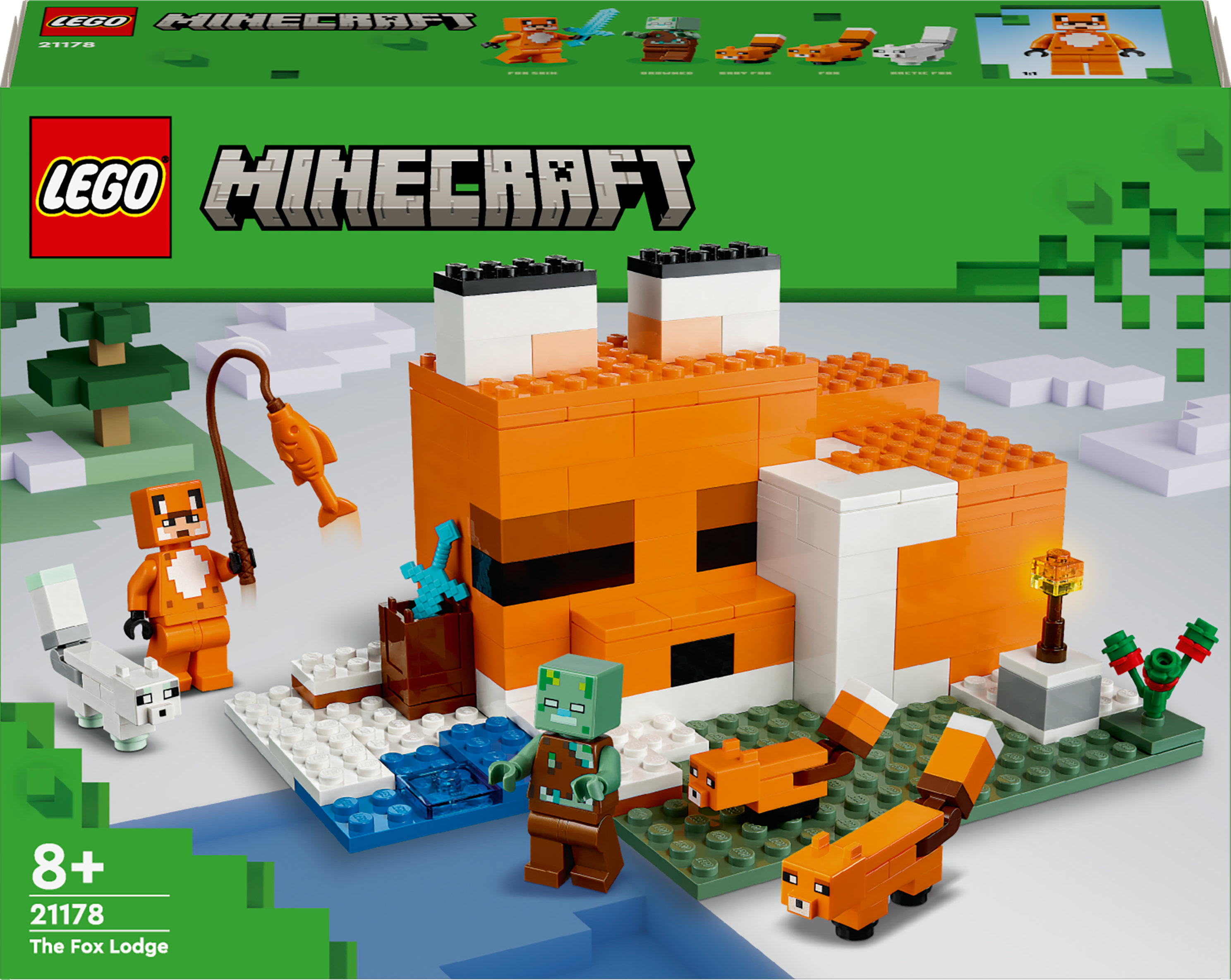 LEGO Minecraft Il Capanno della Volpe