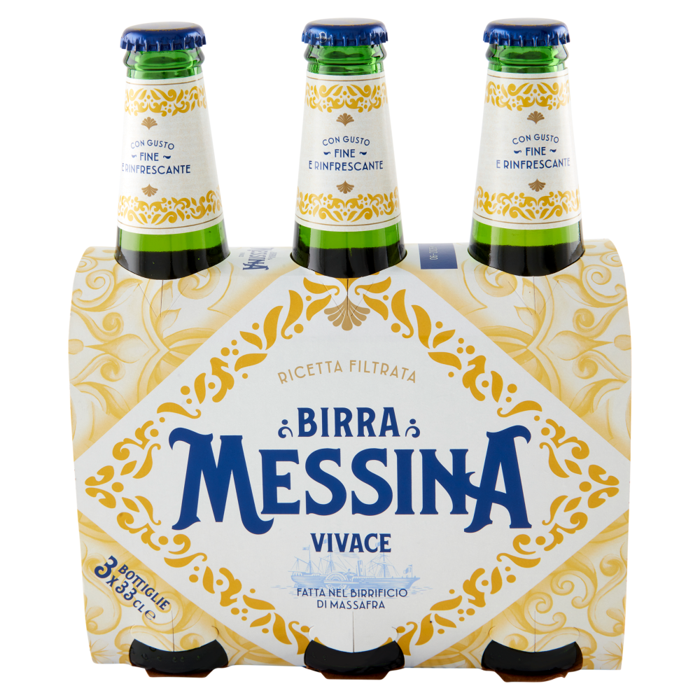 Birra Messina Vivace 3 x 33 cl