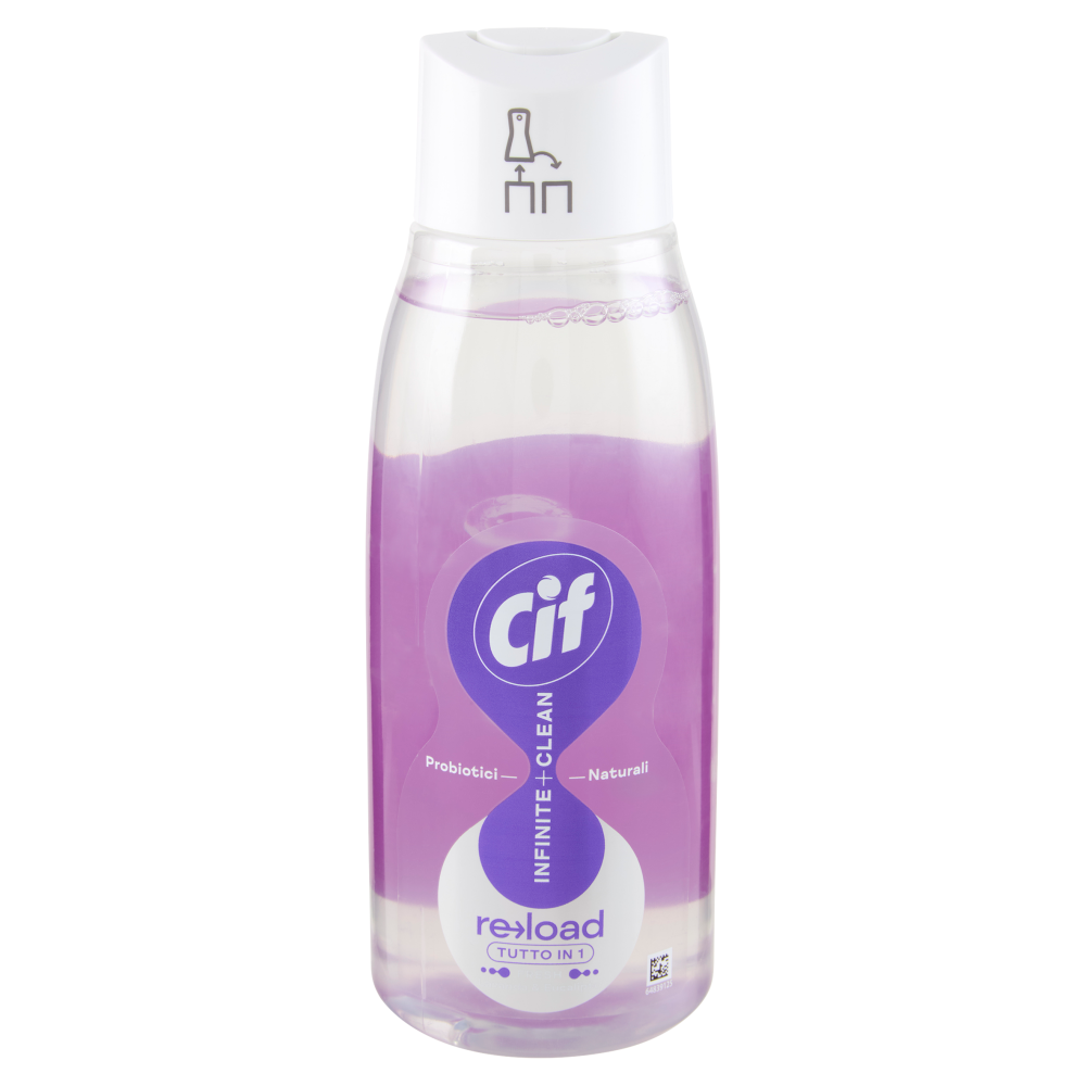 Cif Infinite + Clean reload Tutto in 1 Fresh Lavanda & Eucalipto 590 ml