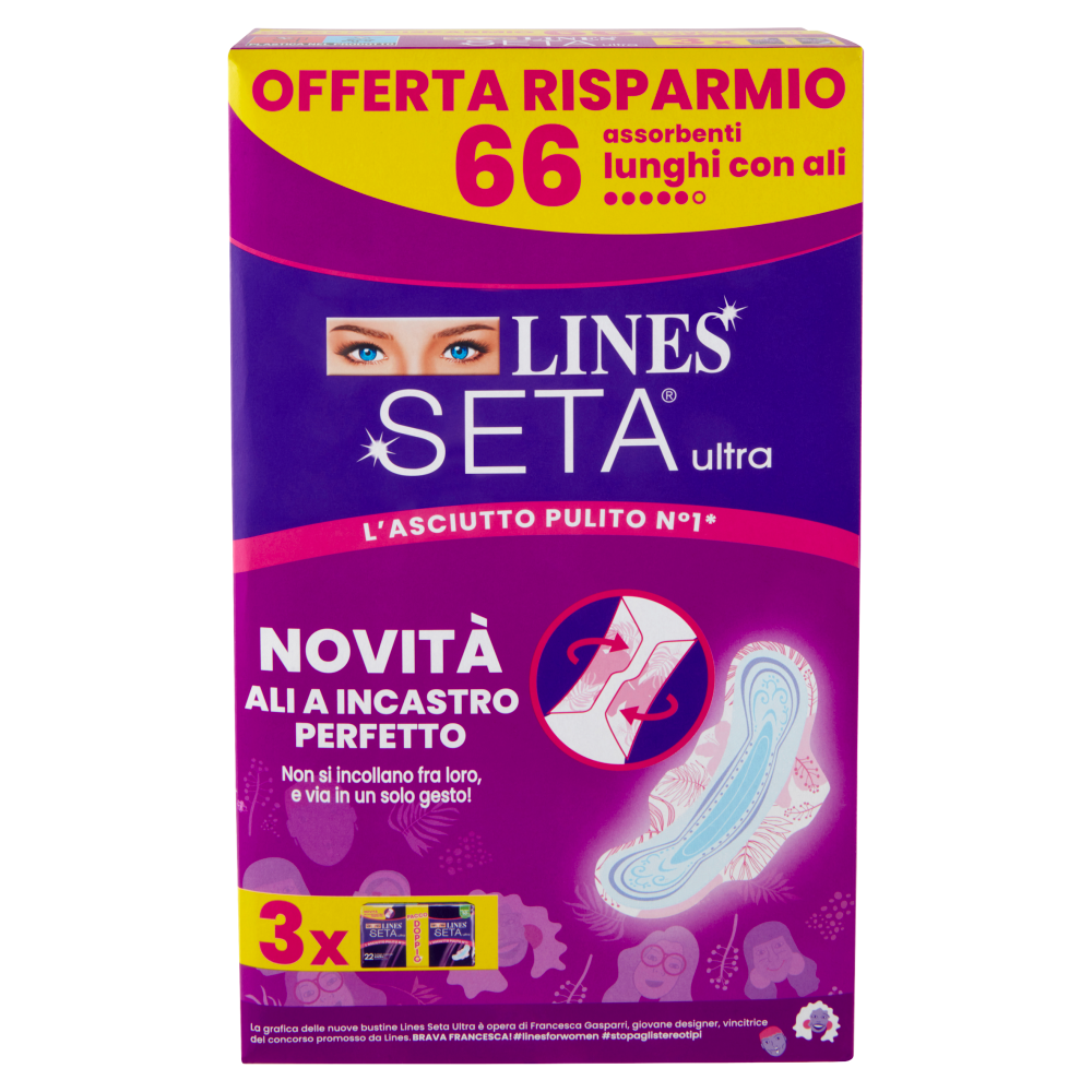 Lines Seta Ultra Trio VP Lungo x66