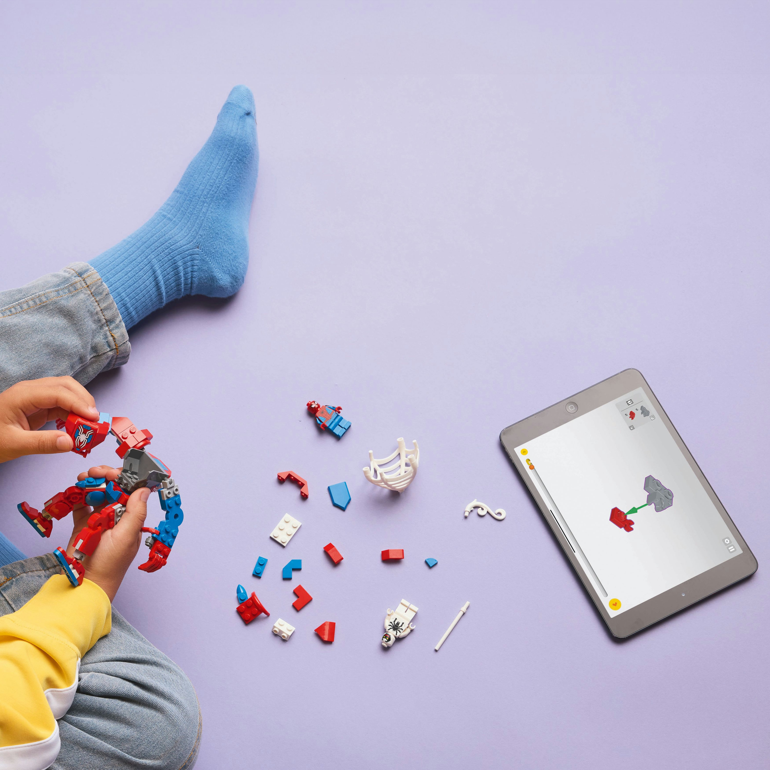 LEGO Mech di Spider-Man contro Anti-Venom