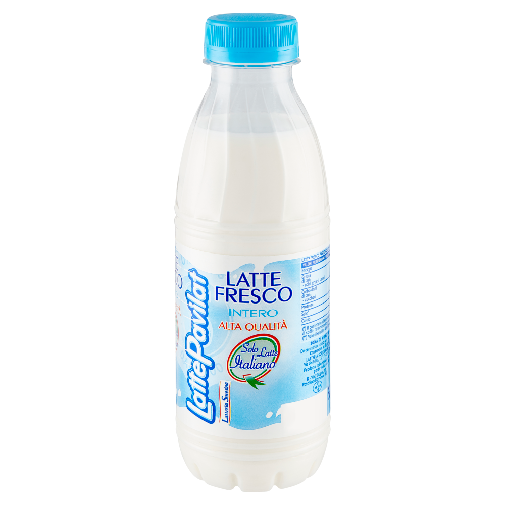 Latte Pavilat Latte Fresco Intero Alta Qualit&agrave; 500 ml