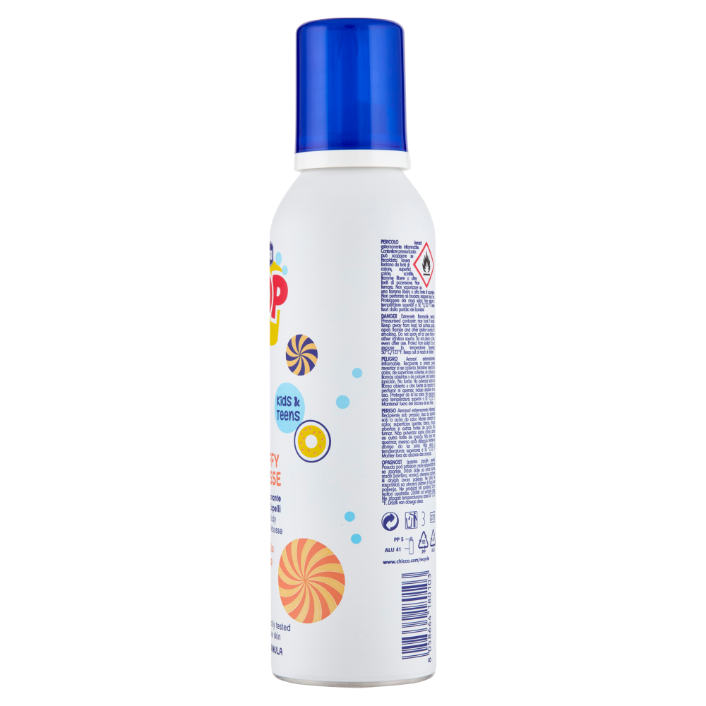 Chicco Pop Fluffy Mousse Lavante Corpo e Capelli Vanilla 200 mL