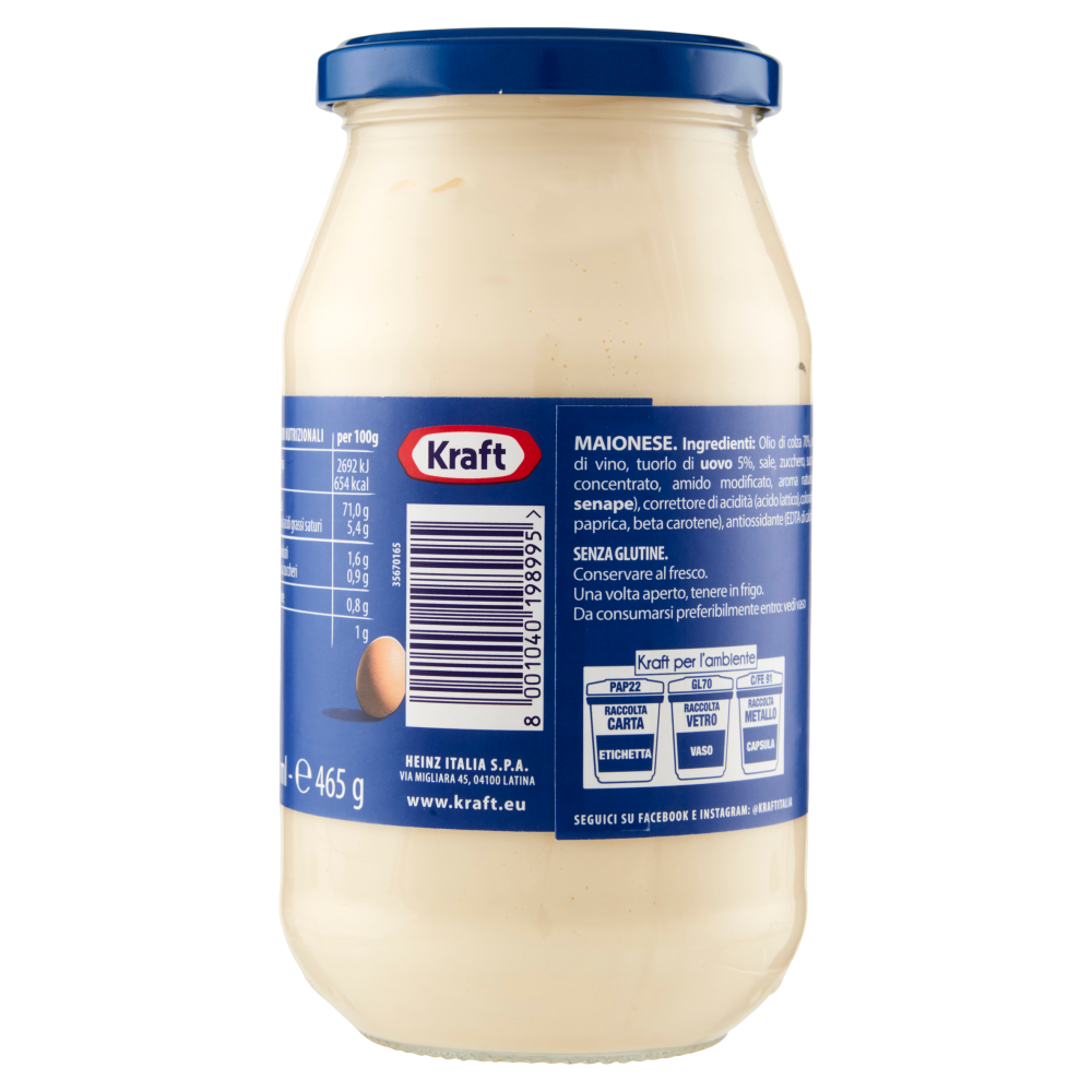 Kraft mayonnaise 465 g