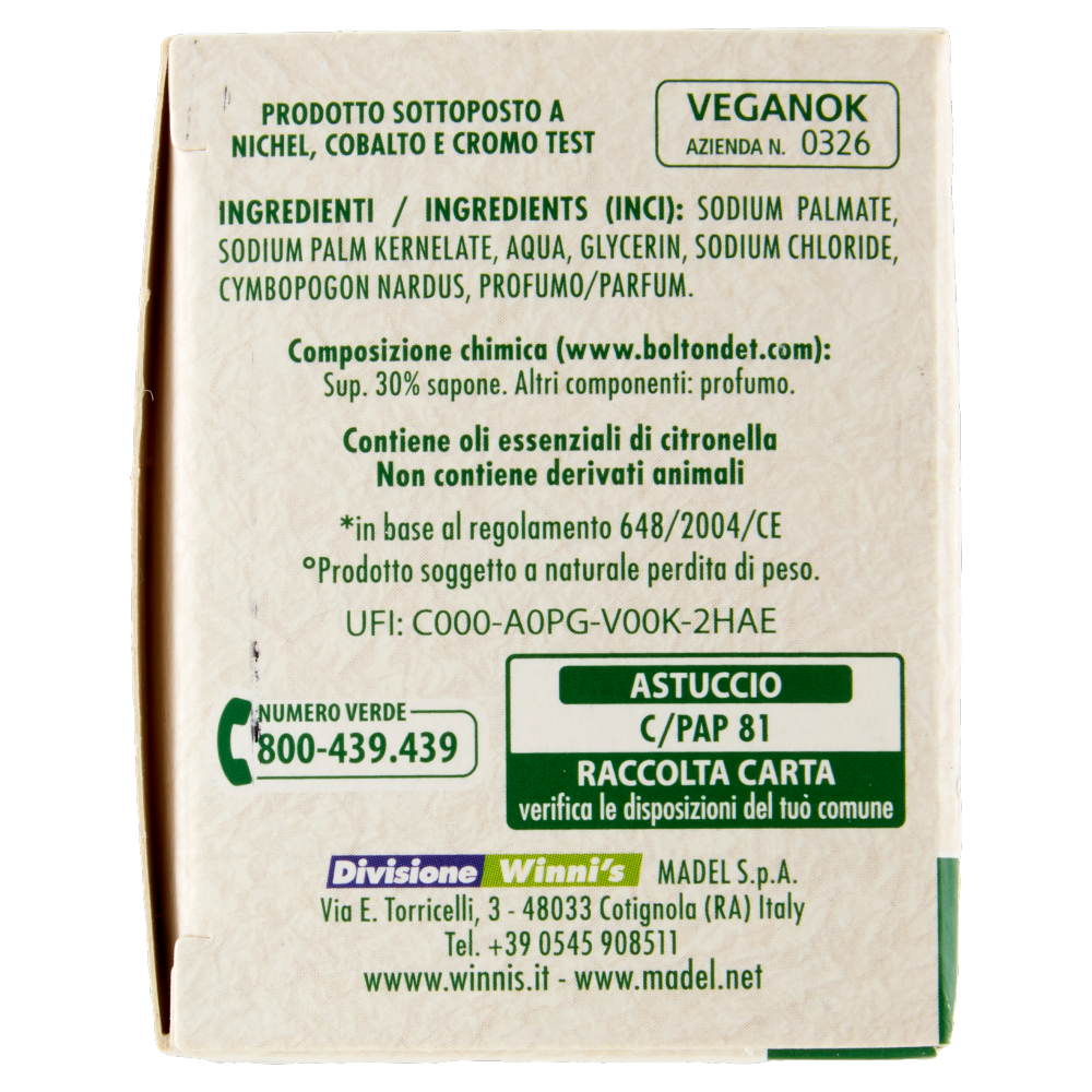 Winni's Naturel Sapone di Marsiglia 250 g