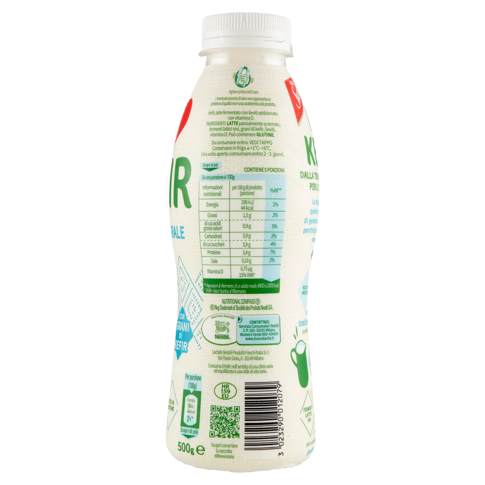 SVELTESSE I Love Kefir Bianco Naturale 500 g