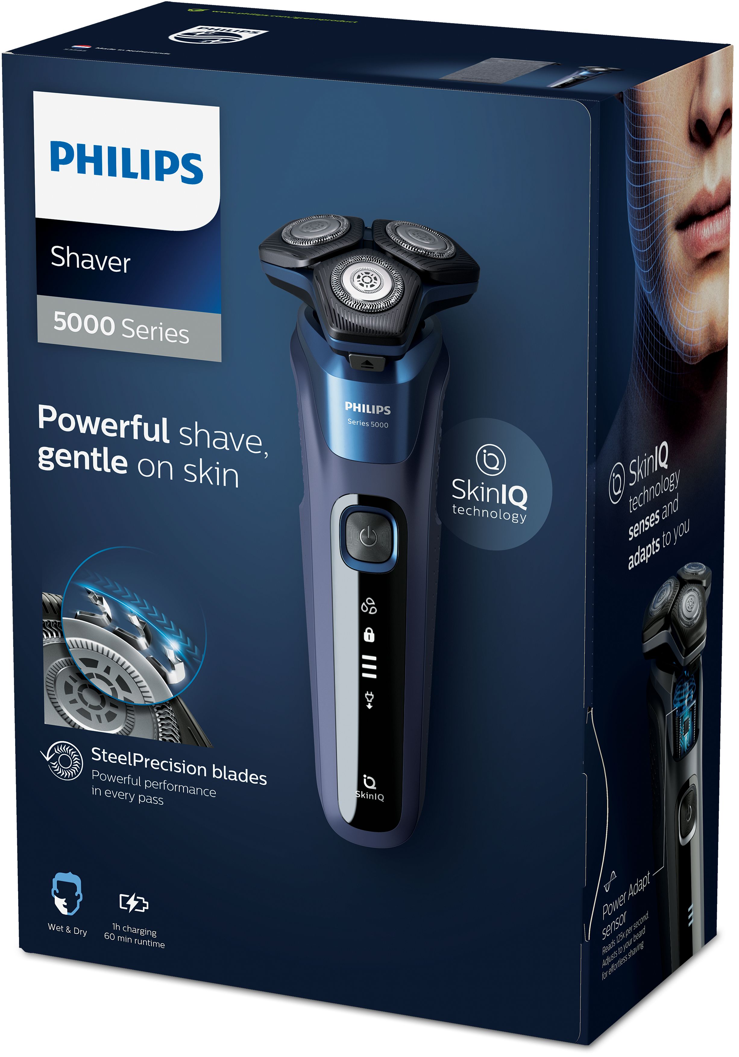 Philips SHAVER Series 5000 S5585/10 Rasoio elettrico Wet & Dry