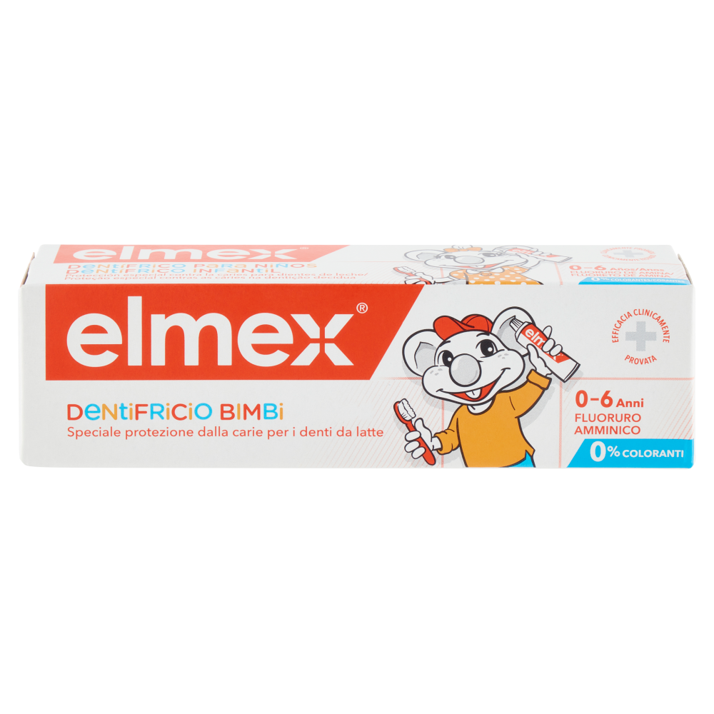 elmex dentifricio Bimbi, bambini fino ai 6 anni 50 ml