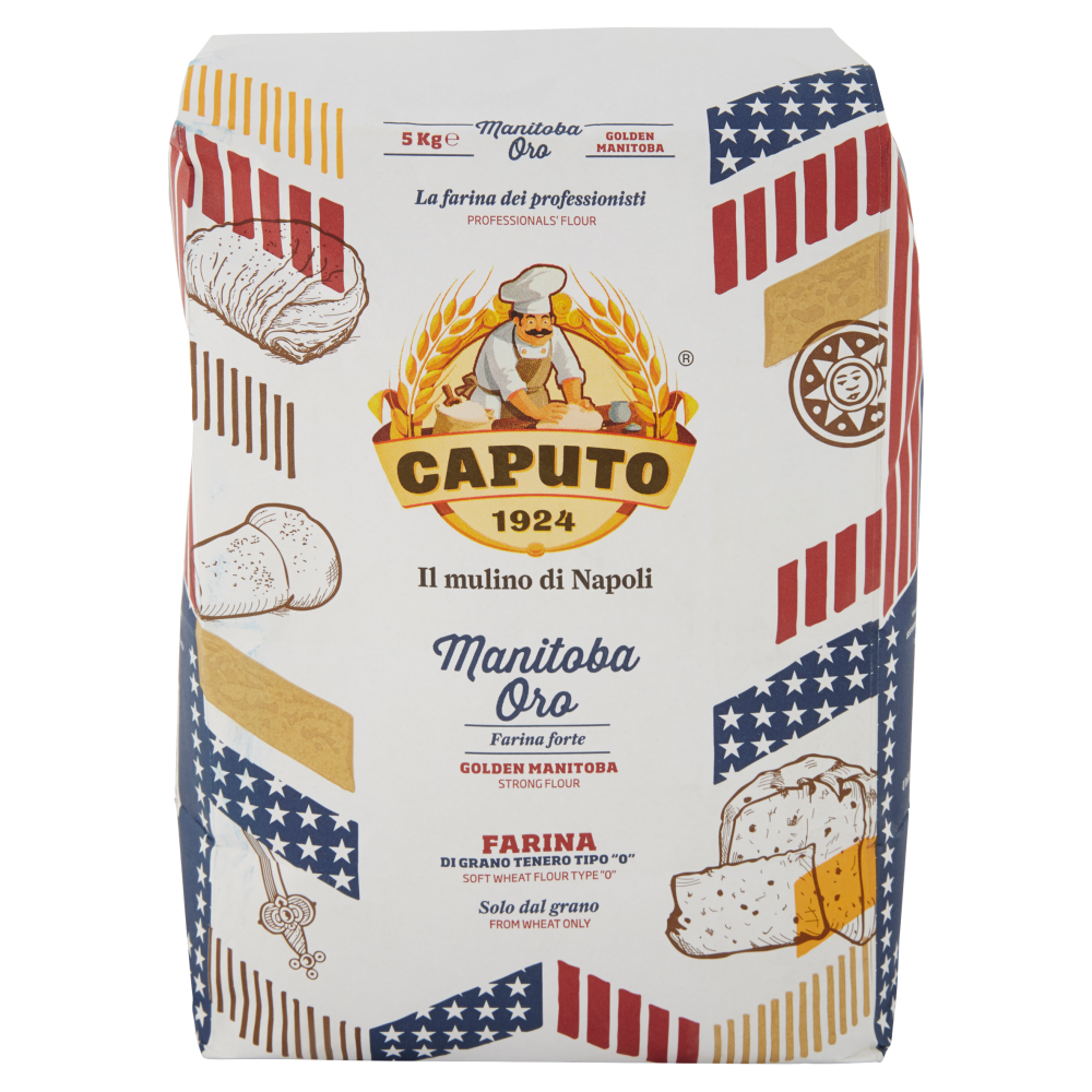 Caputo Manitoba Oro Farina di Grano Tenero Tipo "0" 5000 g