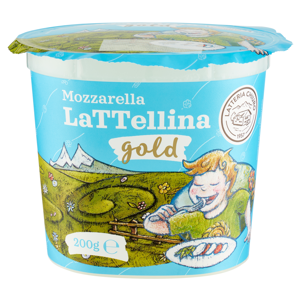 Latteria Chiuro Mozzarella LaTTellina gold 200 g