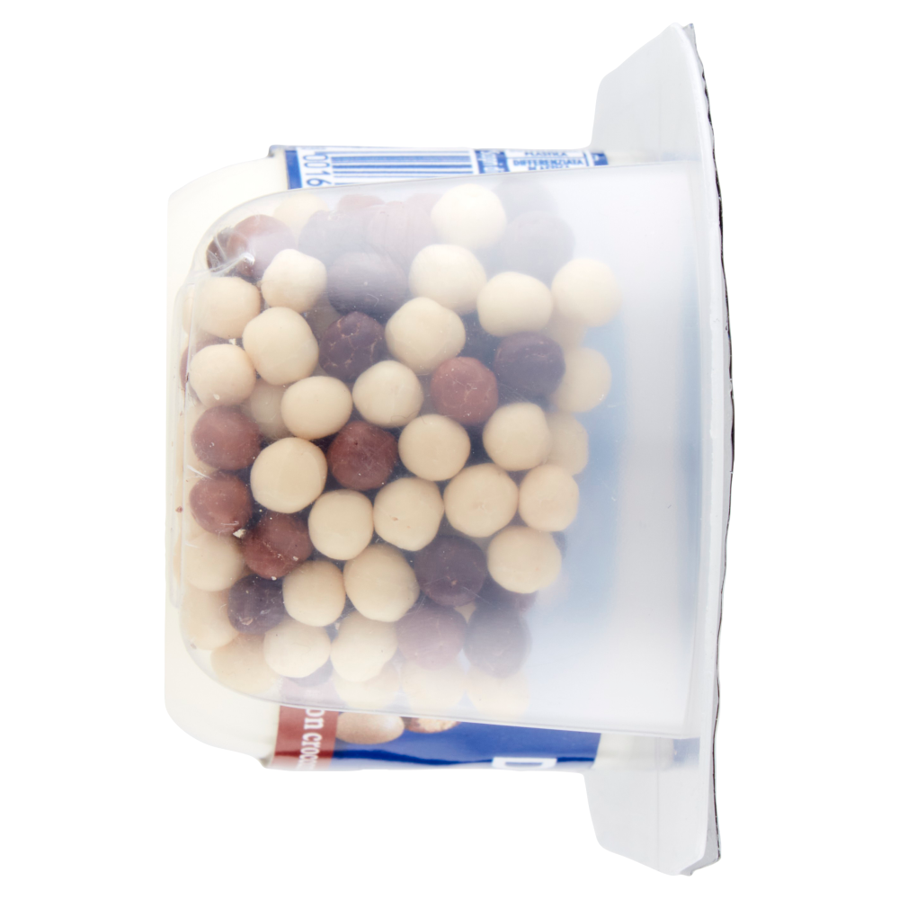 Danone Duo, Yogurt Bianco Cremoso con Croccanti Palline al Cioccolato, 98g