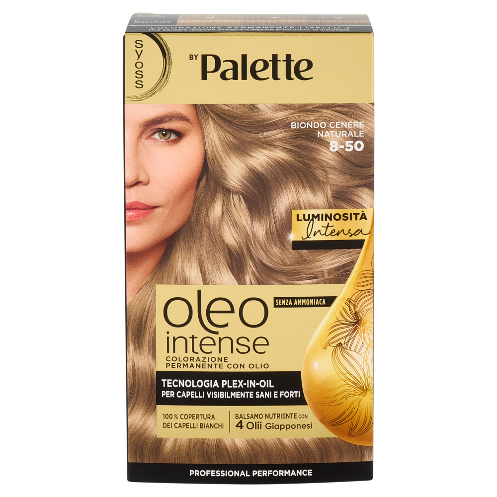 Syoss By Palette oleo intense Biondo Cenere Naturale 8-50