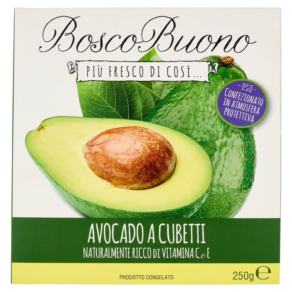 BoscoBuono Avocado a Cubetti 250 g
