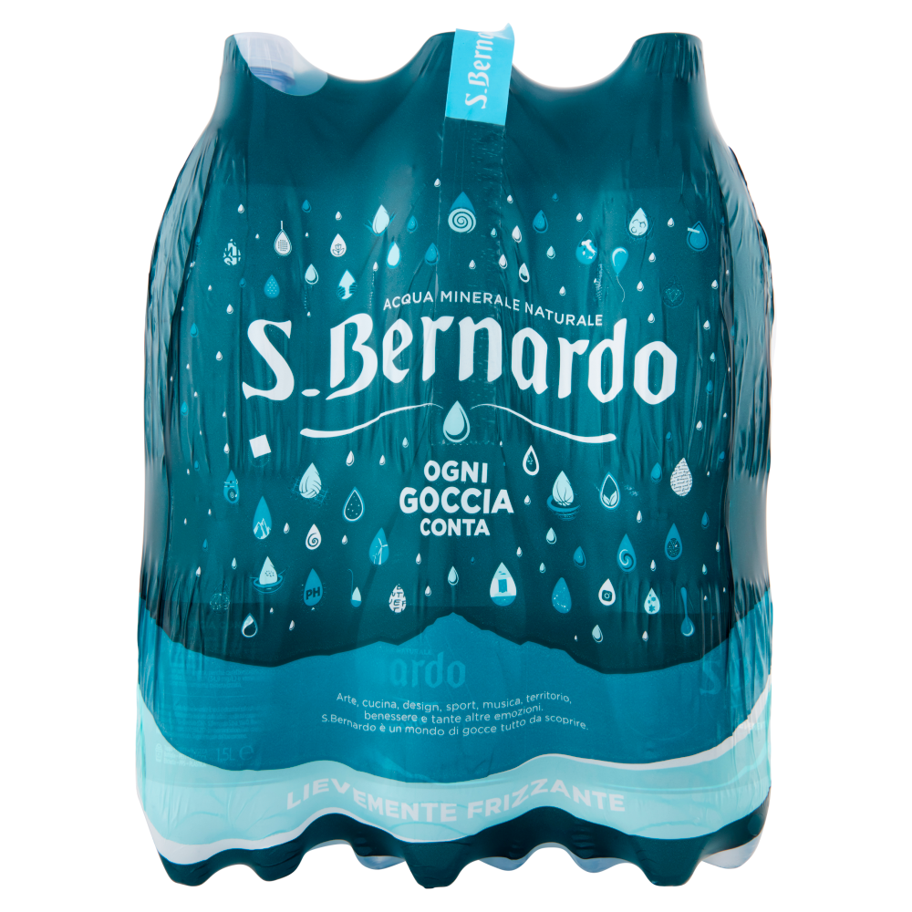 S.Bernardo Rocciaviva Lievemente Frizzante 6 x 1,5 L