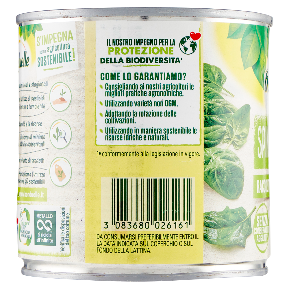 Bonduelle Spinaci in Foglia 380 g