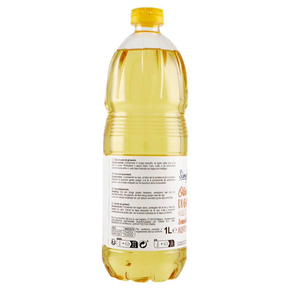 Simpl Olio di semi di Girasole 1L