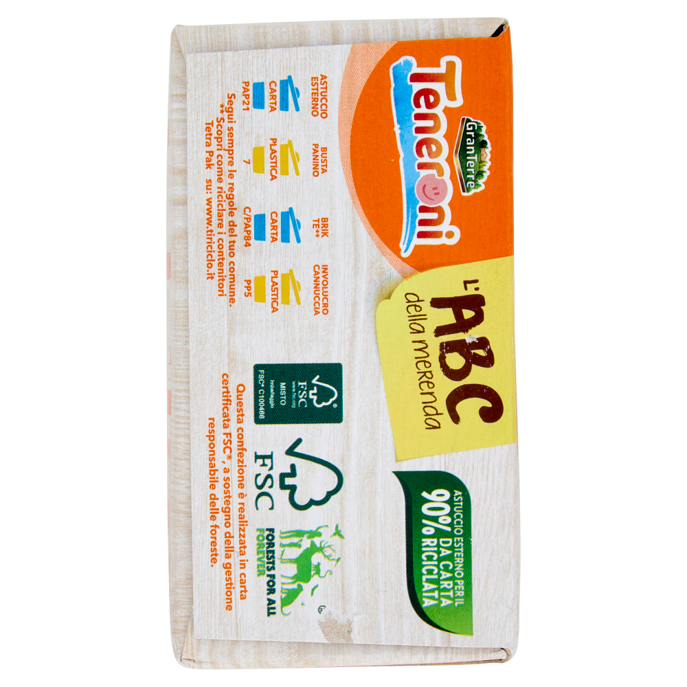 Teneroni l'ABC della merenda Mini Baguette con Prosciutto Crudo e Formaggio 170 g