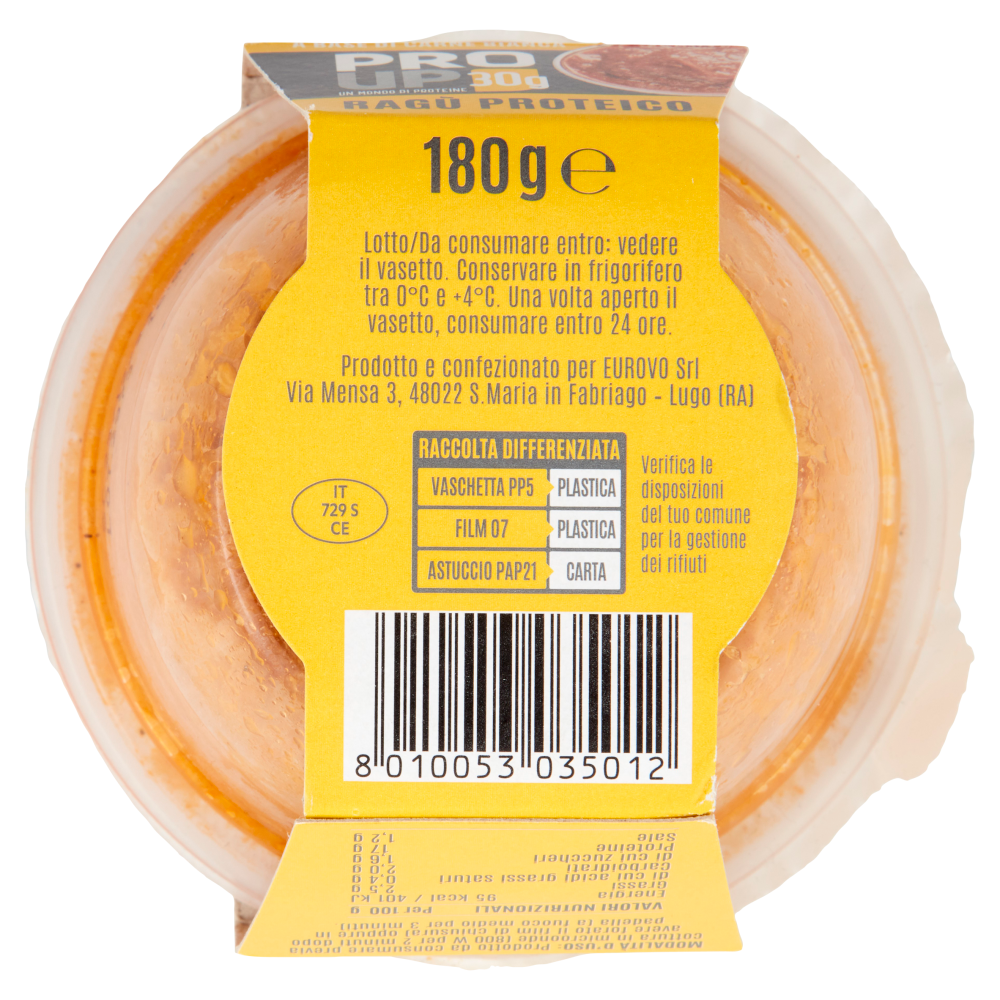 Pro Up 30g Rag&ugrave; Proteico 180 g