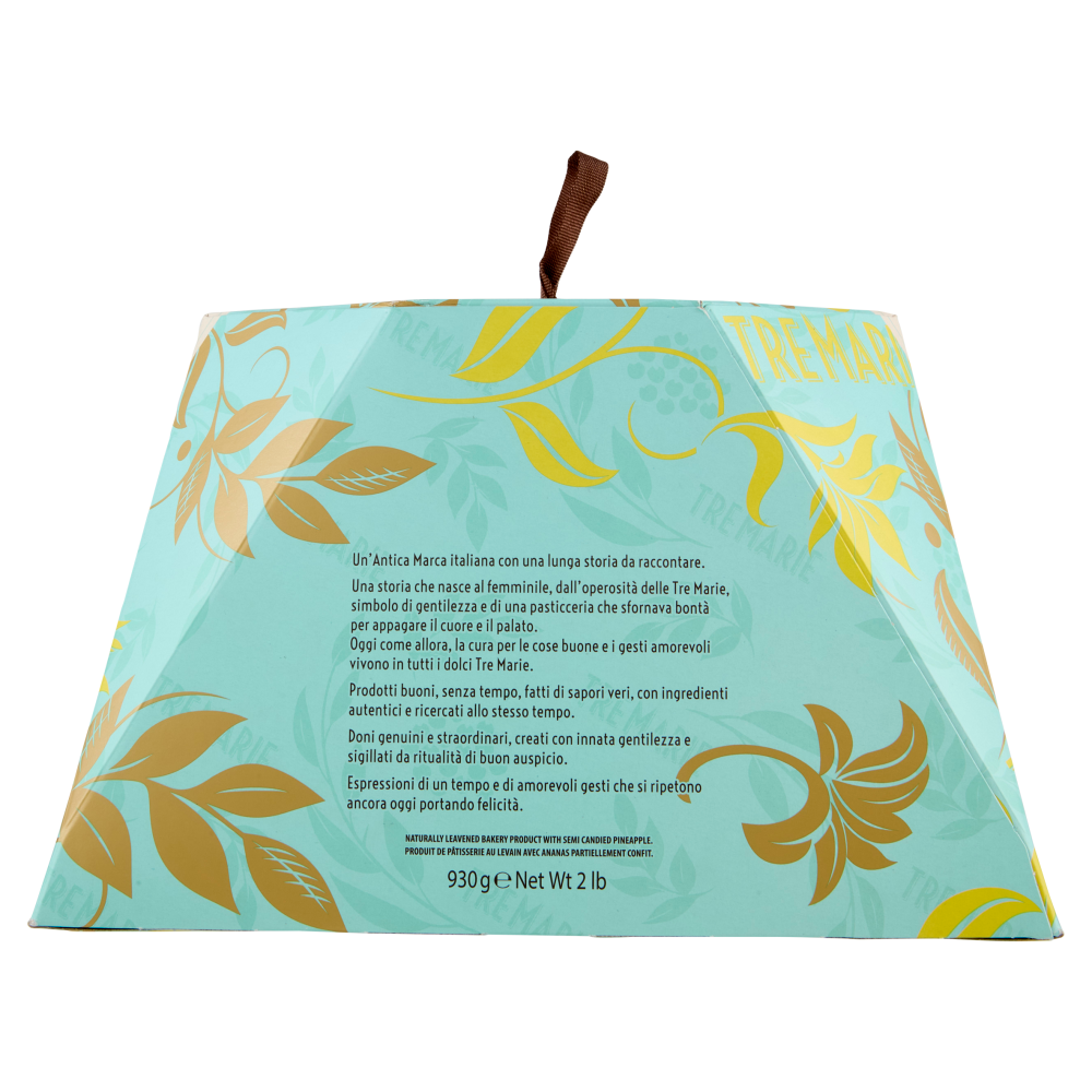 Tre Marie Panettone Ananas Dorè 930 g