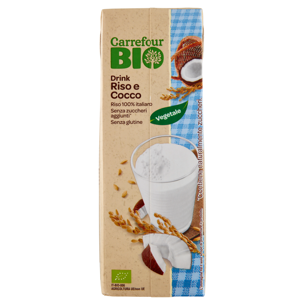 Carrefour Bio Drink Riso e Cocco 1 L