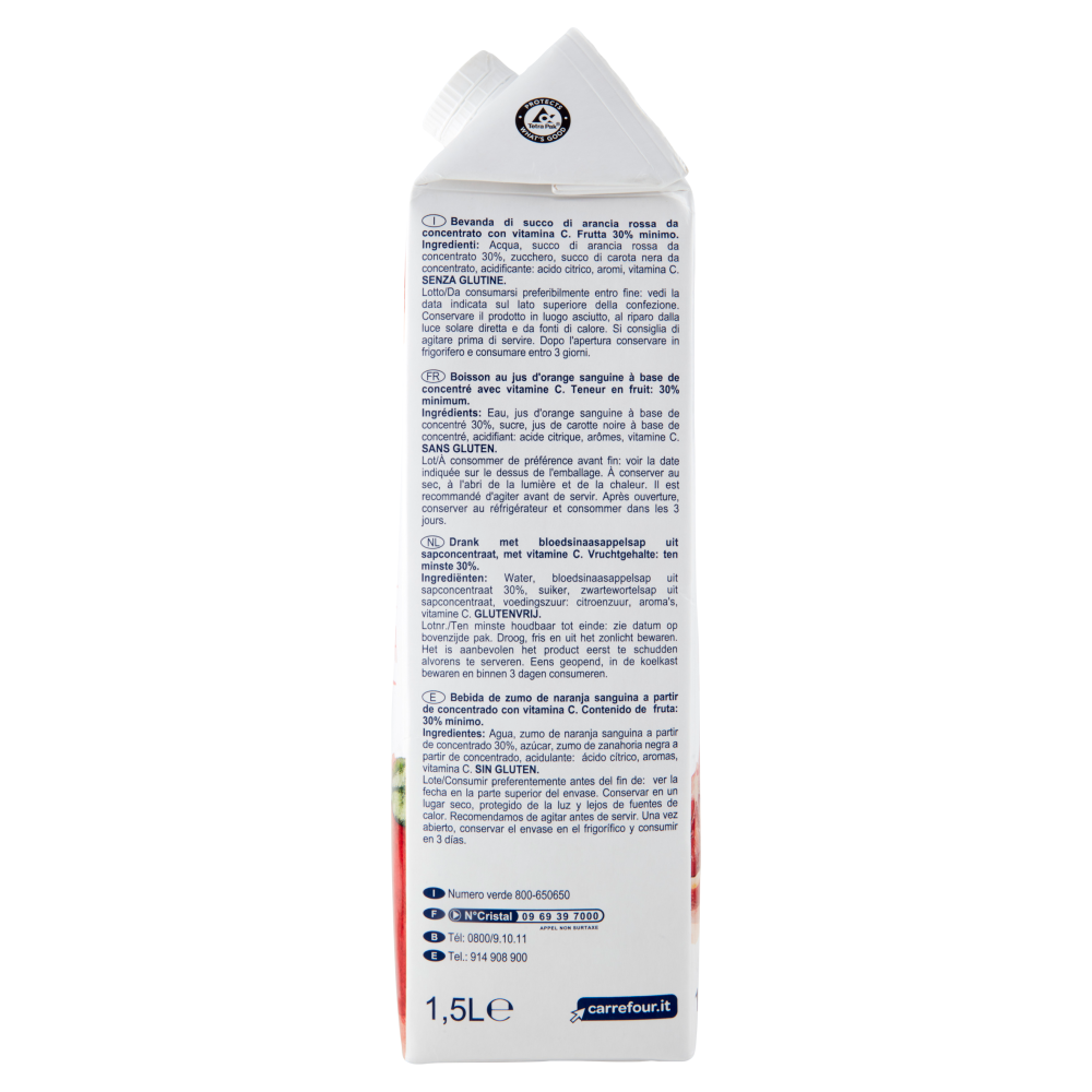 Simpl Bevanda Arancia Rossa con Vitamina C 1,5 L