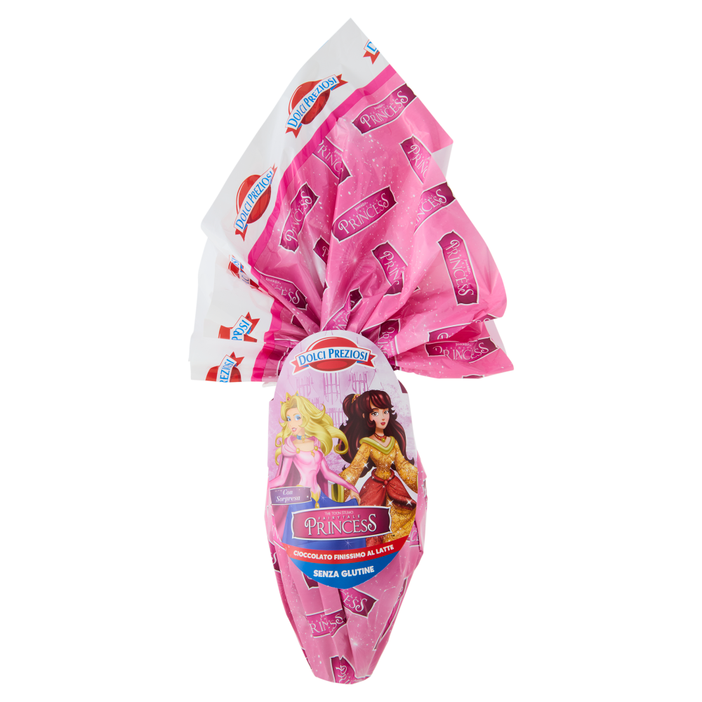 Dolci Preziosi Uovo Cioccolato Finissimo al Latte Fairytale Princess 150 g