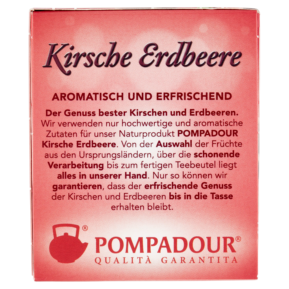 Pompadour Infuso Ciliegia Fragola bustine 20 x 3 g