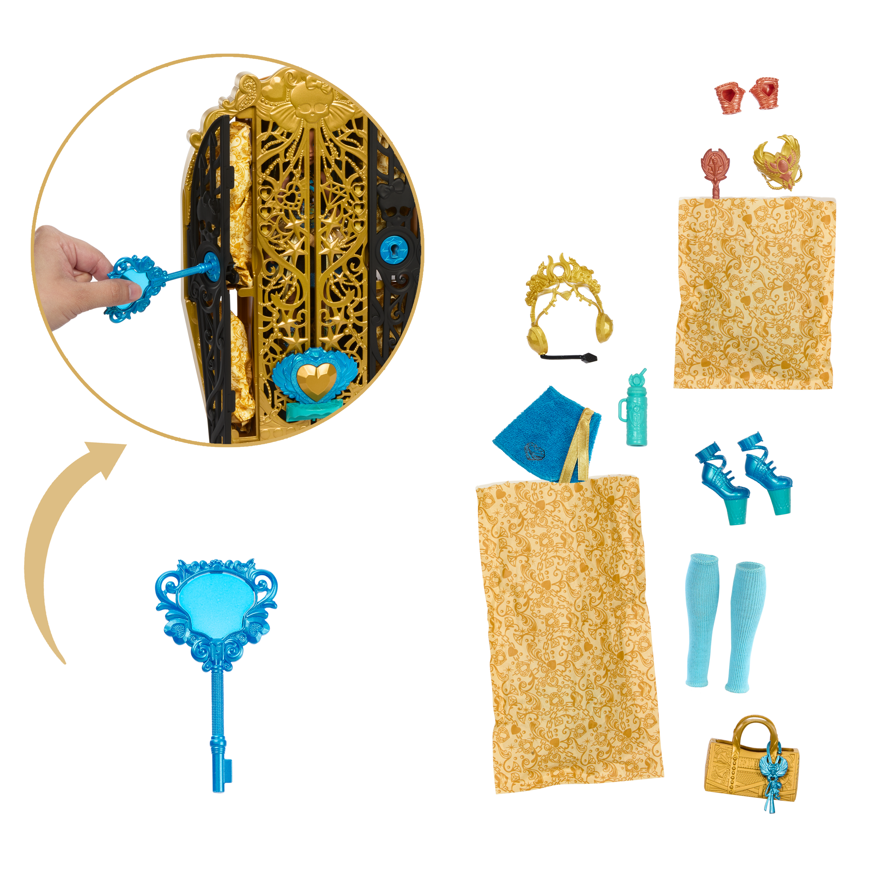 Monster High Skulltimate Secrets HXH86 bambola